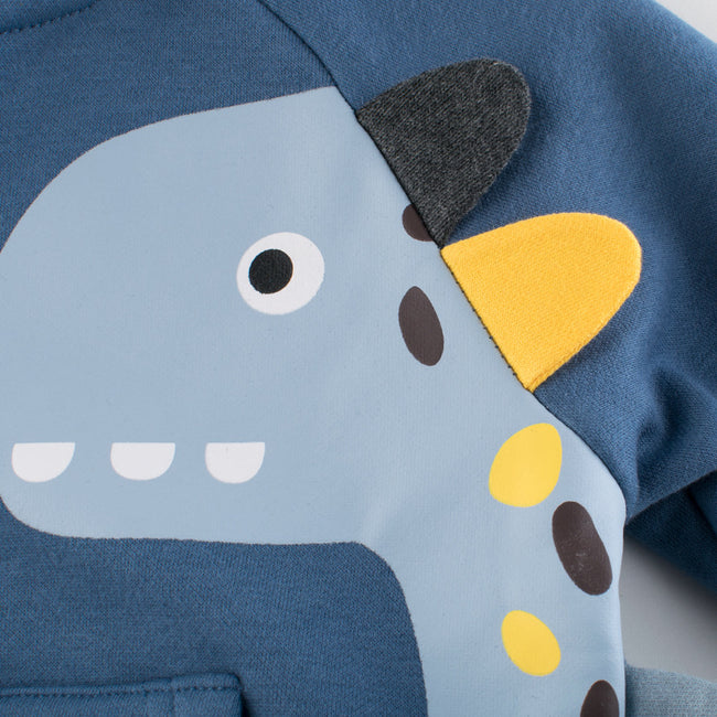 Cute Space Dinosaur Jacket/Sweater Fleece - Poopiefuntv
