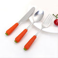 toddler/baby carrot utensil set