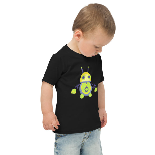 Alien Toddler Jersey T-shirt (Size 2-6) - Poopiefuntv